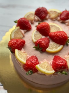 Strawberry cake