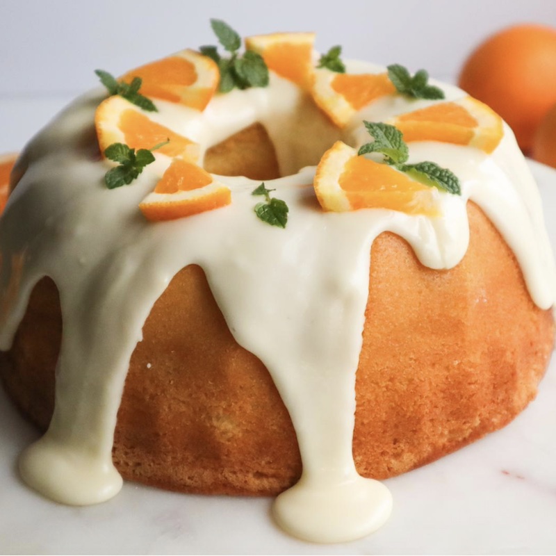 Zesty Orange Bundt cake